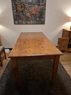 Teakhouten eetkamertafel, Huis en Inrichting, Tafels | Eettafels, Ophalen, Gebruikt, 50 tot 100 cm, 150 tot 200 cm