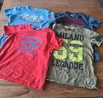 Set van vier merkkleding T-shirts maat 122-128, Verzenden, Gebruikt, Jongen, Shirt of Longsleeve