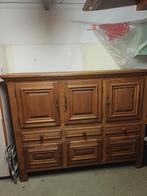massief eiken kast, 100 tot 150 cm, Eikenhout, Ophalen of Verzenden, Zo goed als nieuw