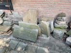 Bentheimer zandsteen diverse maten, Tuin en Terras, Ophalen, Zo goed als nieuw, Zandsteen, Kei