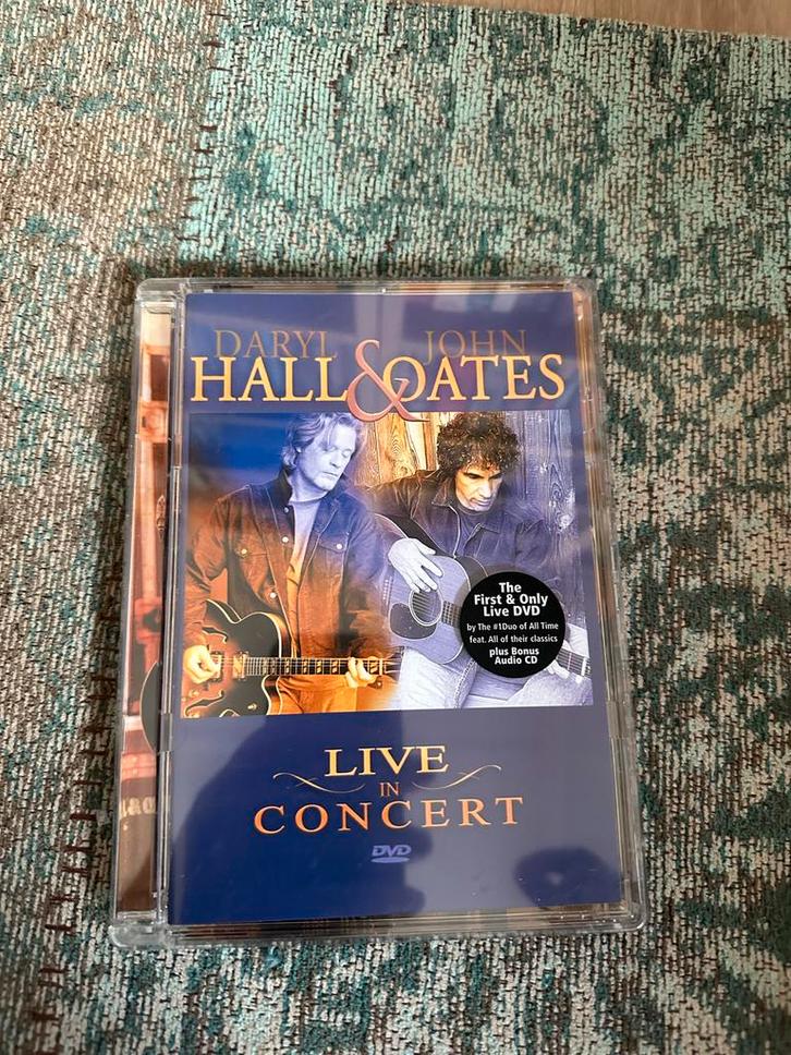 Hall & Oates - Live in Concert DVD, Cd's en Dvd's, Dvd's | Muziek en Concerten, Zo goed als nieuw, Muziek en Concerten, Alle leeftijden