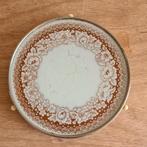 te koop: draaibaat taartplateau of taartschaal, vintage, Ophalen of Verzenden, Gebruikt