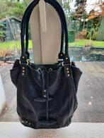 Toffe royale schoudertas UTERQUE, Sieraden, Tassen en Uiterlijk, Overige merken, Zwart, Ophalen of Verzenden, Zo goed als nieuw