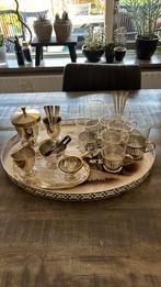 Douwe egberts verzilverde koffieset, Ophalen of Verzenden