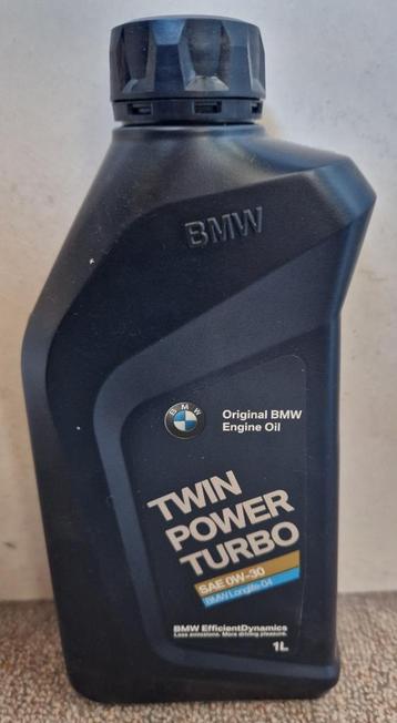 Bmw motorolie twin turbo 0 W-30 1 liter met opbergtasje beschikbaar voor biedingen