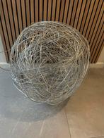 Hanglamp aluminium 70 cm doorsnede, Ophalen of Verzenden, Zo goed als nieuw