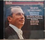 Brahms & Mendelssohn: Vioolconcerten - Szeryng/Haitink, Ophalen of Verzenden, Romantiek, Zo goed als nieuw, Orkest of Ballet