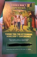 Exclusieve Minecraft Cape Code - London Experience, 3 spelers of meer, Ophalen, Nieuw, Vanaf 7 jaar