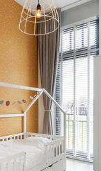 Gevoerde overgordijnen zandkleur, 100 tot 150 cm, 200 cm of meer, Beige, Ophalen of Verzenden