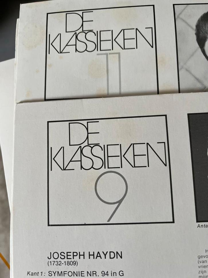 De Klassieken LP Serie - incomplete set, Cd's en Dvd's, Vinyl | Klassiek, Gebruikt, Classicisme, Orkest of Ballet, 12 inch, Ophalen