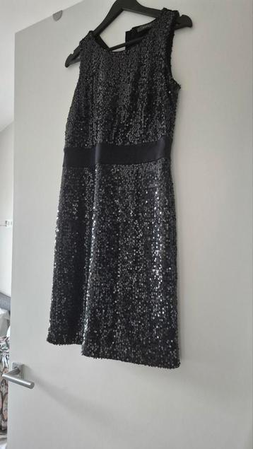 Esprit Zwart Glitter Jurkje Maat M beschikbaar voor biedingen