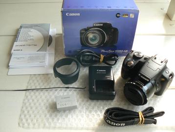 Superzoom! Canon SX50HS + SX150IS en Panasonic FZ200 en FZ62 beschikbaar voor biedingen