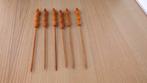 mooie houten prikkers, Verzamelen, Retro, Ophalen of Verzenden, Overige typen
