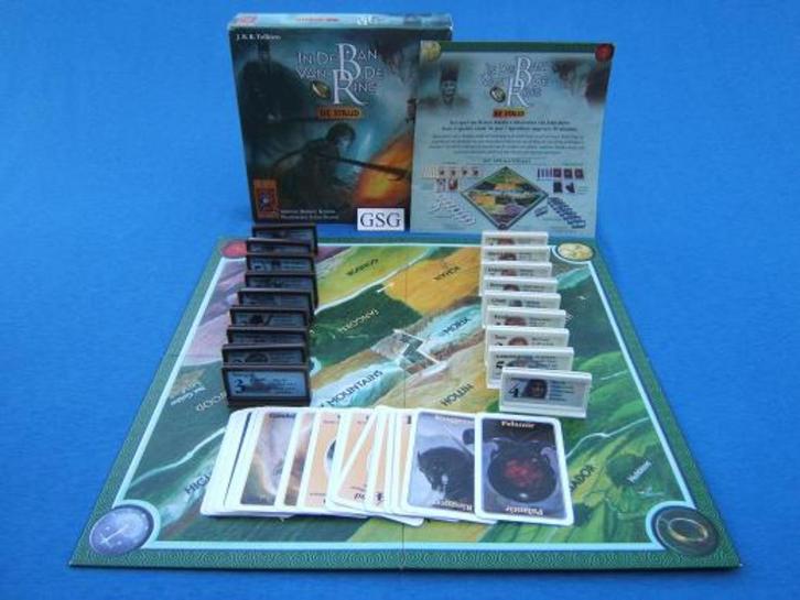In de ban van de ring de strijd nr. 999-STR01-02, Hobby en Vrije tijd, Gezelschapsspellen | Kaartspellen, Zo goed als nieuw, Ophalen