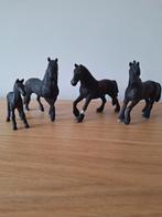Schleich Friese Paarden - Set van 4, Ophalen of Verzenden, Gebruikt, Jongen of Meisje