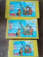 3 vintage temsi dozen. Metalen constructie speelgoed. Retro., Ophalen