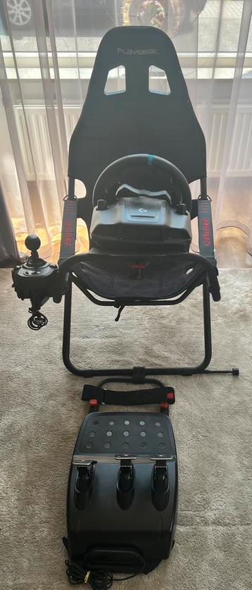 ️ Playseat + Logitech G29 + Shifter – Complete Race Sim Set beschikbaar voor biedingen