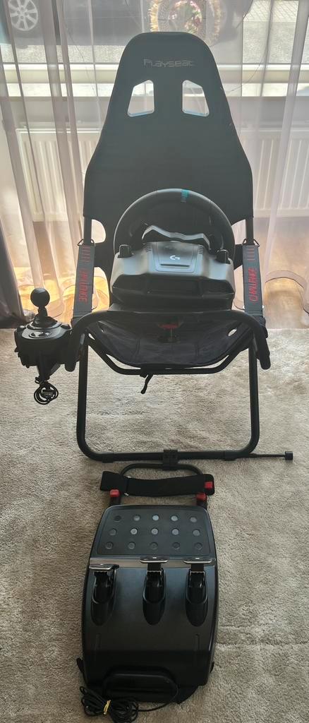 ️ Playseat + Logitech G29 + Shifter – Complete Race Sim Set, Spelcomputers en Games, Spelcomputers | Overige Accessoires, Zo goed als nieuw