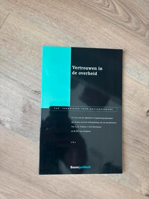 L.J.A. Damen - Vertrouwen in de overheid, Boeken, Wetenschap, Zo goed als nieuw, Ophalen of Verzenden