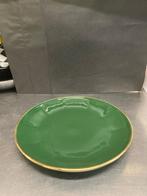 Bord Apilco groen/Goud 24cm, Huis en Inrichting, Nieuw, Ophalen of Verzenden, Bord(en), Overige stijlen