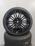 19' BMW 5 Serie G30 G31 Styling 664M Zwart met winterbanden, Auto-onderdelen, Banden en Velgen, 245 mm, Banden en Velgen, Winterbanden