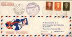 FFC - Mexico - Frankering - Stempels - 1952, Postzegels en Munten, Brieven en Enveloppen | Nederland, Envelop, Ophalen of Verzenden