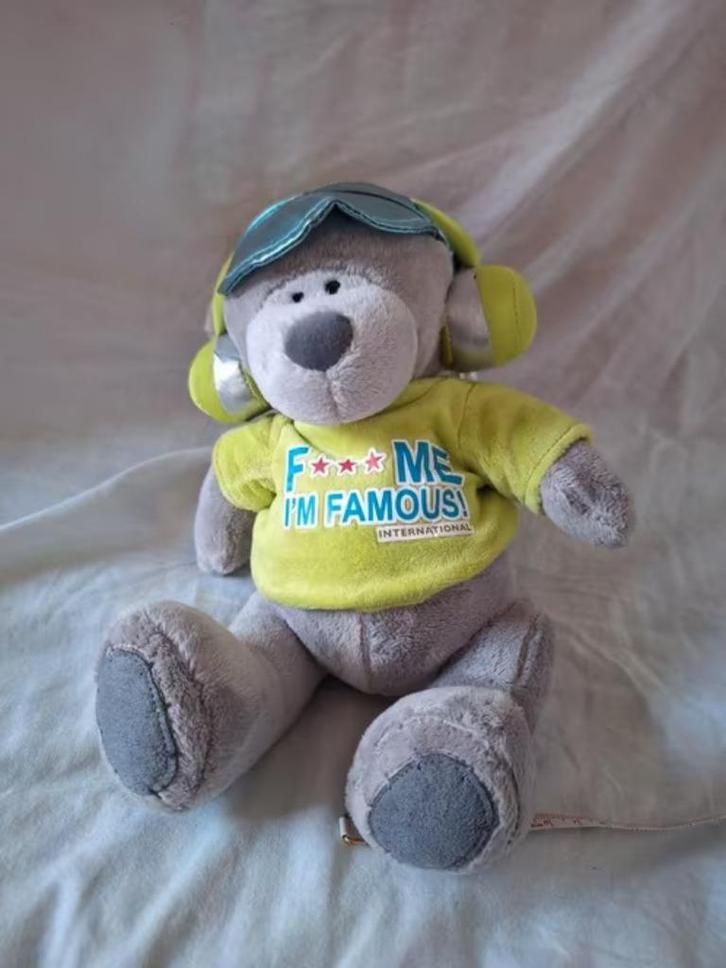 Gifgroene beren knuffel h, Kinderen en Baby's, Speelgoed | Knuffels en Pluche, Nieuw, Beer, Ophalen of Verzenden