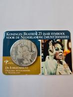 Beatrix 25 Jaar Jubileummunt 2005 - 10 Euro Zilver, Koningin Beatrix, Zilver, Euro's, Ophalen of Verzenden