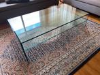 Glazen Tonelli design tafel, Huis en Inrichting, Tafels | Salontafels, Ophalen, Zo goed als nieuw