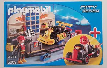 Playmobil City Action - set 6869 - Start Kart Race beschikbaar voor biedingen