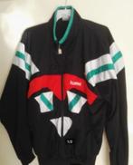 Gabber Trainingsjack HUMMEL Vintage Retro Zwart 8 XL, Ophalen of Verzenden, Overige typen