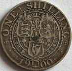 Europa zilveren shilling 1900, Ophalen of Verzenden, Overige landen, Losse munt, Zilver