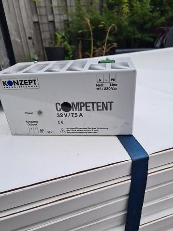 Konzept Energietechnik Voeding 32V / 7.5A beschikbaar voor biedingen