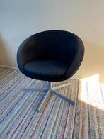 Ikea zwarte draaifauteuil, Ophalen, Gebruikt, Stof, 50 tot 75 cm