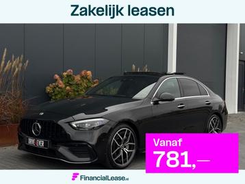 Mercedes-Benz C-Klasse 200 d AMG Line FULL PANO NAVI 360 CAM beschikbaar voor biedingen