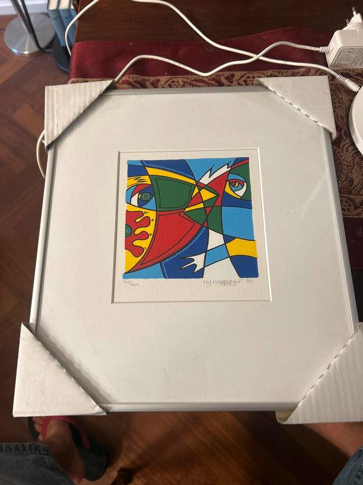 Schilderij Marianne Naerebout, Antiek en Kunst, Kunst | Tekeningen en Foto's, Ophalen of Verzenden