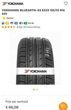 4x 185 55 16 83V Yokohama BluEarth ES32 NIEUW DOT2024, Auto-onderdelen, Banden en Velgen, 16 inch, Nieuw, Band(en), Personenwagen