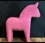 Dala paard roze 26-24 cm In nieuwstaat, Ophalen of Verzenden