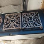 Gietijzeren, Tuin en Terras, Deurmatten, Ophalen of Verzenden, Gebruikt, Gietijzer