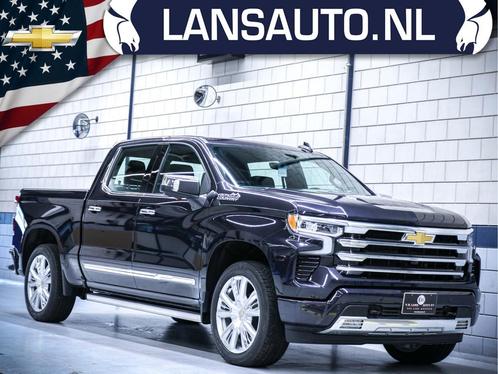 Chevrolet Silverado High Country | 6.2L V8 Dark Ash, Auto's, Chevrolet, Bedrijf, Te koop, Silverado, Lederen bekleding, Metallic lak