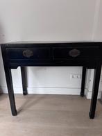Wood dressoir/kast or sideboard of East Asian design - Black, Huis en Inrichting, Kasten | Dressoirs, Ophalen, Gebruikt, Modern chinois / lacquer style
