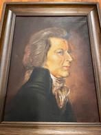 Portret van een heer, olieverf op doek, Ophalen