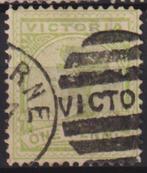 Australië Victoria 1886 Koningin Victoria 1 Pence, Ophalen of Verzenden, Gestempeld