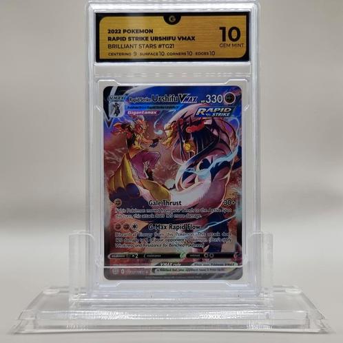Pokemon Rapid strike Urshifu vmax Brilliant stars TG21 GG10, Hobby en Vrije tijd, Verzamelkaartspellen | Pokémon, Nieuw, Losse kaart