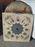 Antieke Wijzerplaat met Schip, Antiek en Kunst, Antiek | Klokken, Ophalen of Verzenden