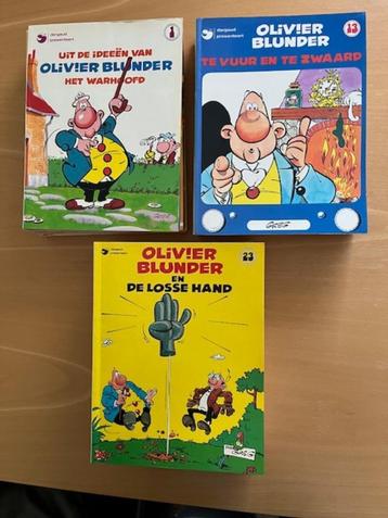 Stripboeken Collectie Olivier Blunder beschikbaar voor biedingen