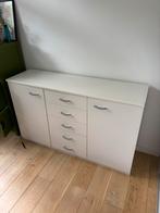 Witte kast, Ophalen, Overige materialen, 100 tot 150 cm, 25 tot 50 cm