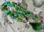 handwerk lange ketting, Overige materialen, Met edelsteen, Overige kleuren, Verzenden