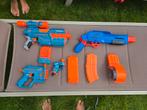Nerf elite + shotgun + magazijns, Ophalen of Verzenden, Gebruikt