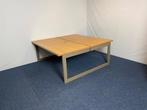 7 x Bench bureau Ahrend, bamboe, 180 x 190 cm.